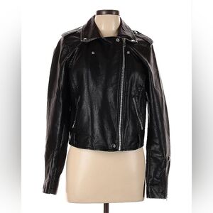 Wild Fable Faux Leather Biker Jacket